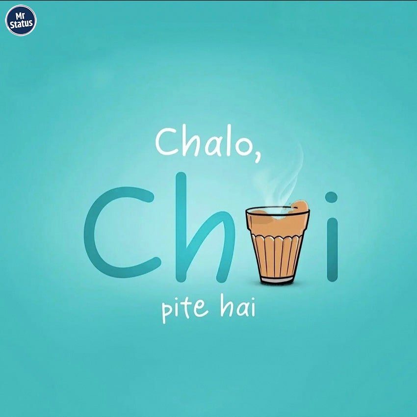 Tea Shayari — Shayari image status