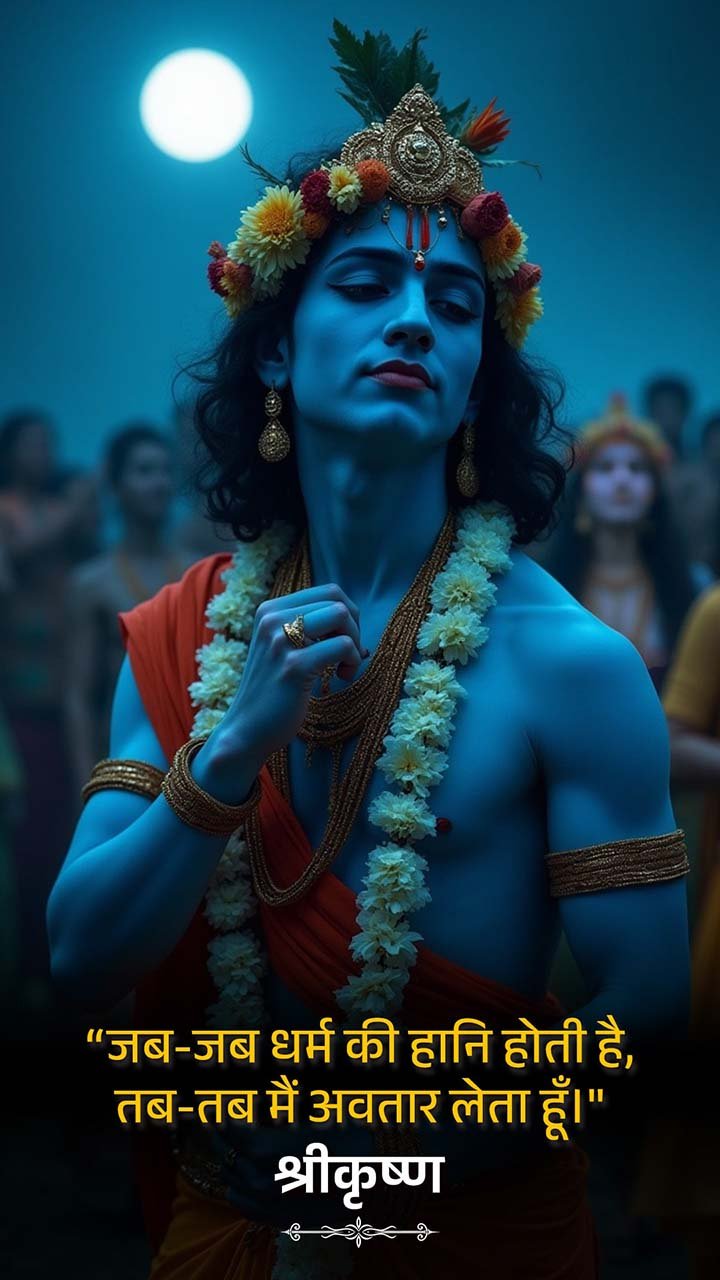 Krishna — Devotional image status
