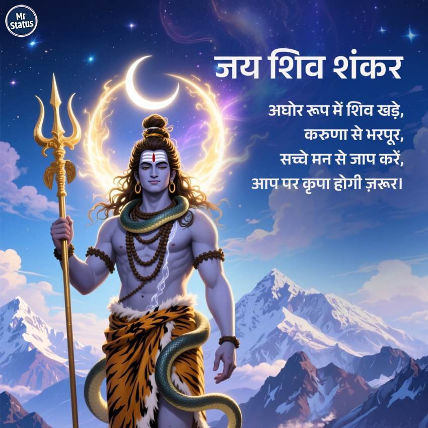 Shiva — Devotional image status