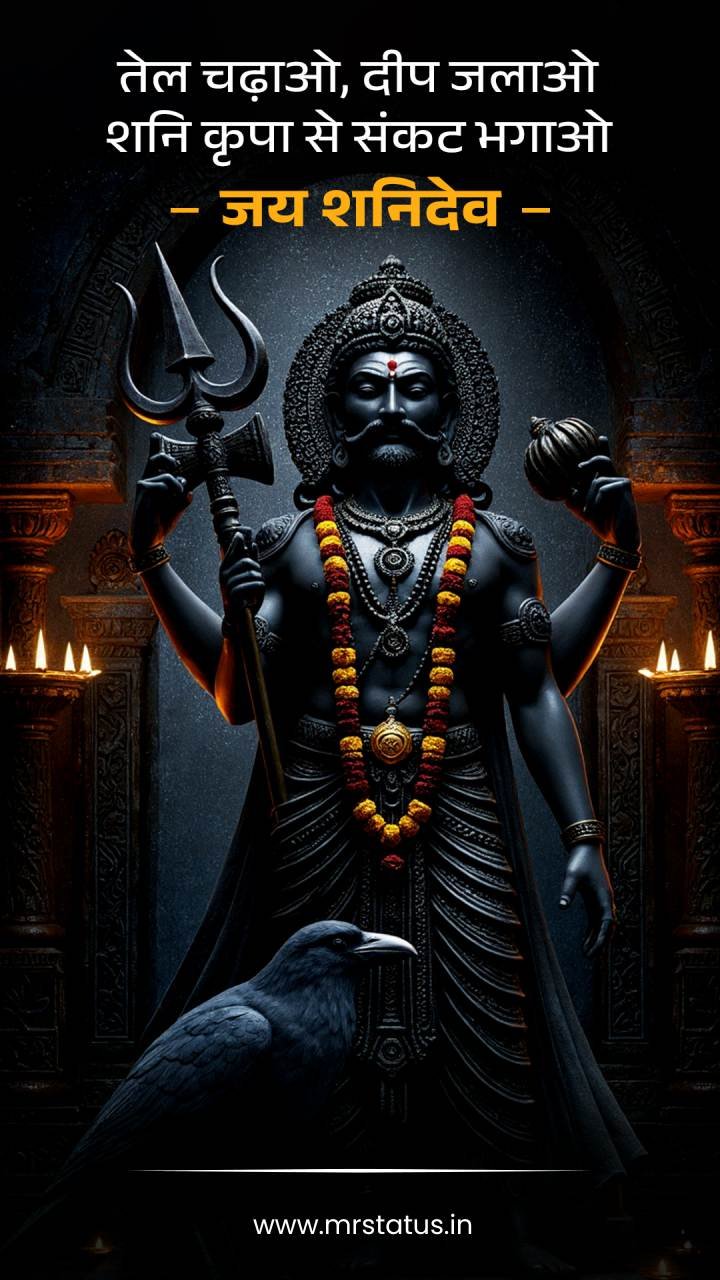 Shani Dev — Devotional image status