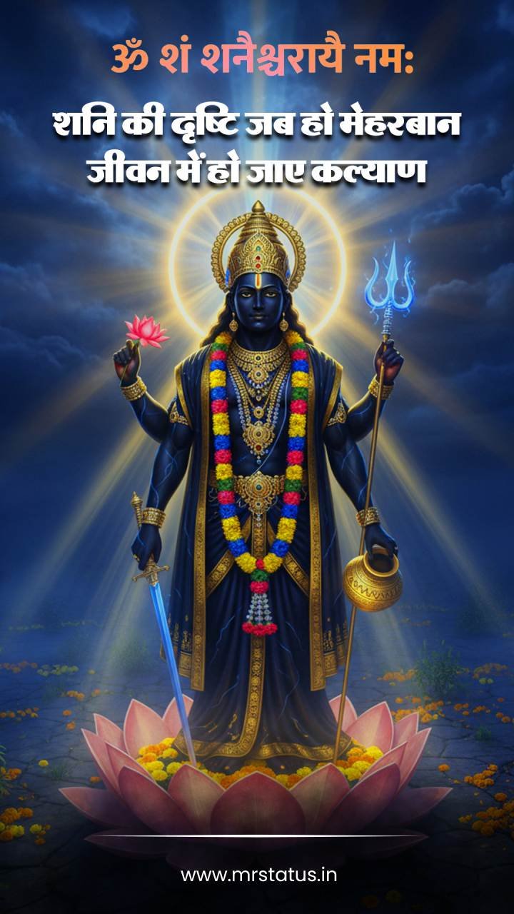 Shani Dev — Devotional image status