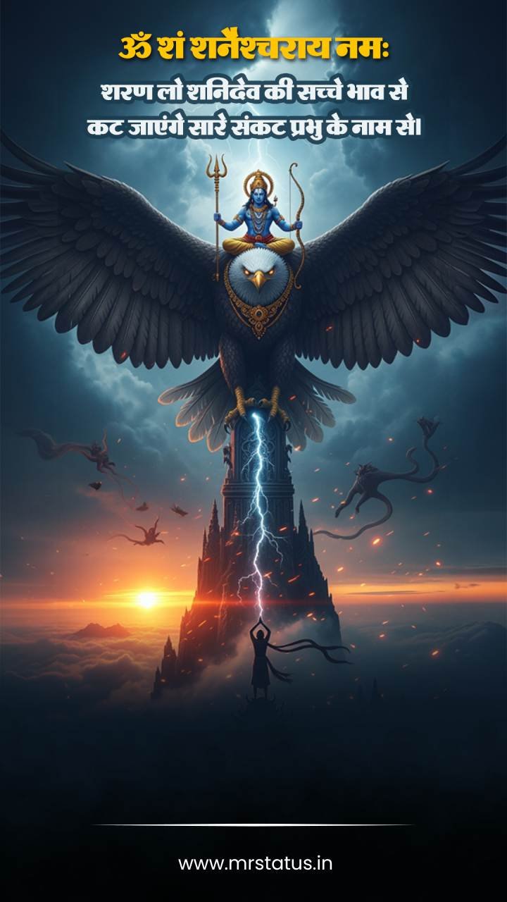 Shani Dev — Devotional image status