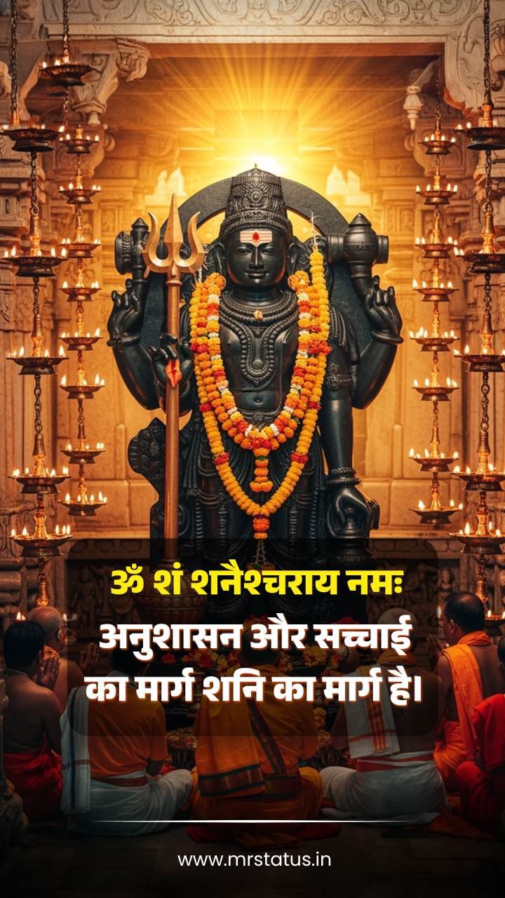 Shani Dev — Devotional image status