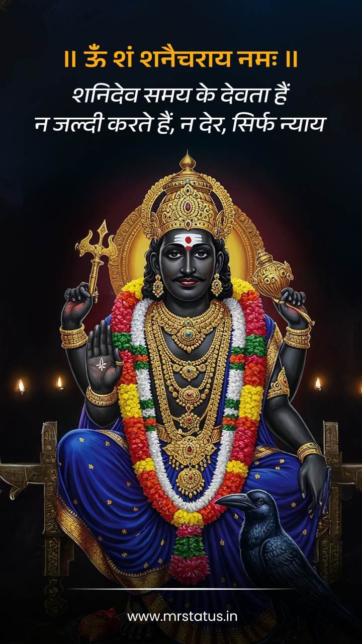 Shani Dev — Devotional image status