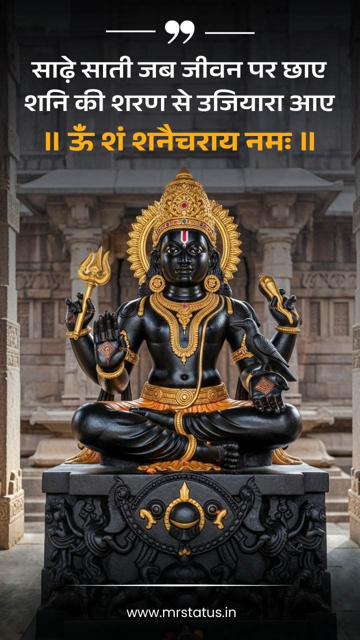 Shani Dev — Devotional image status