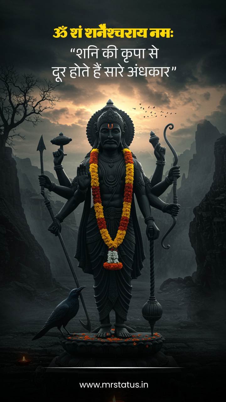 Shani Dev — Devotional image status