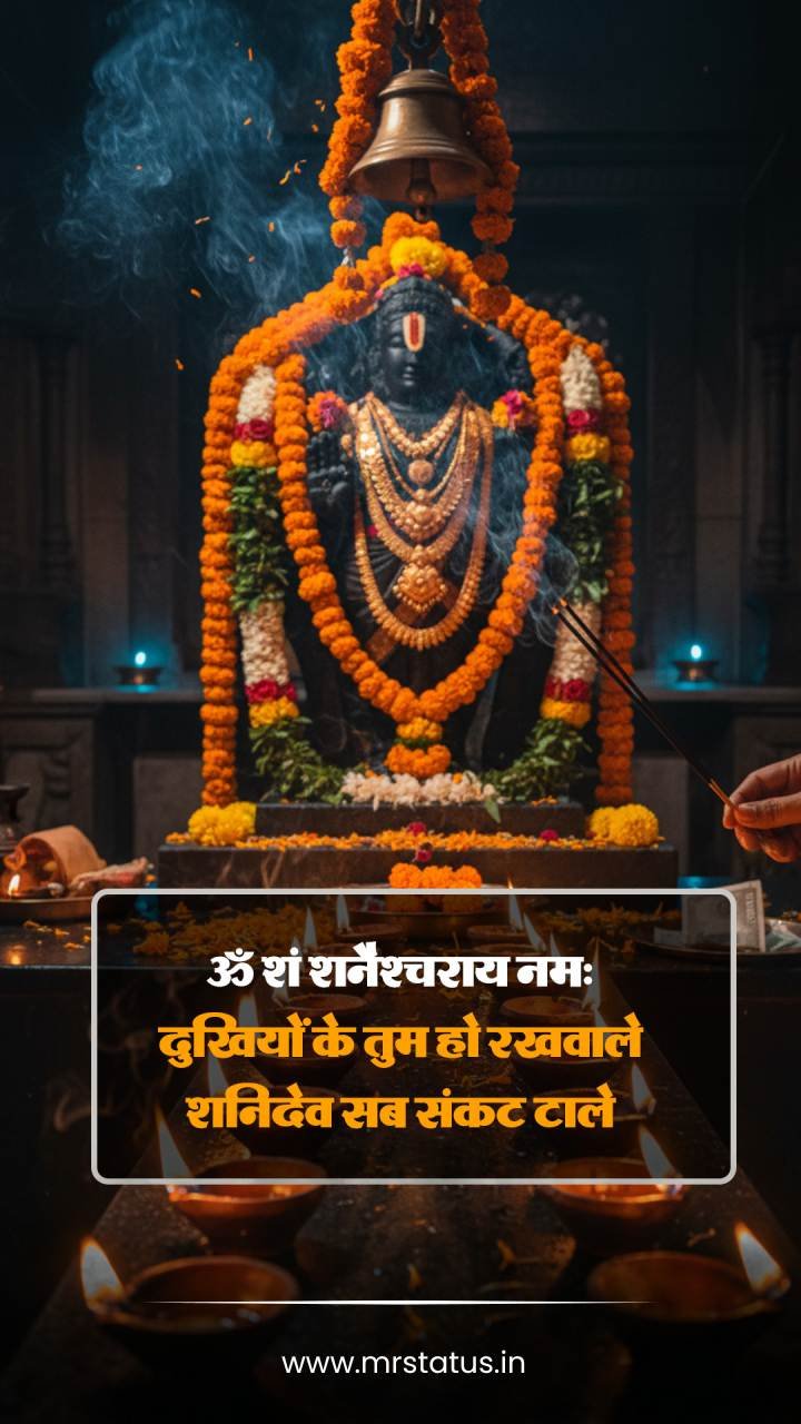 Shani Dev — Devotional image status