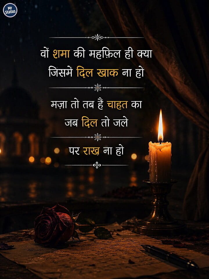 Love Shayari — Shayari image status
