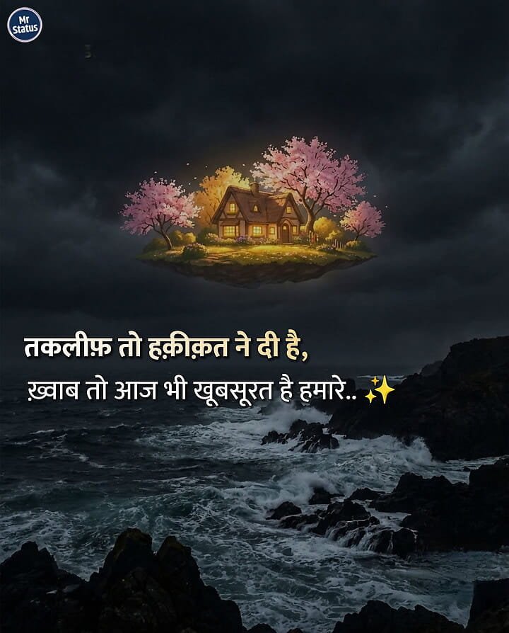 Sad Shayari — Shayari image status